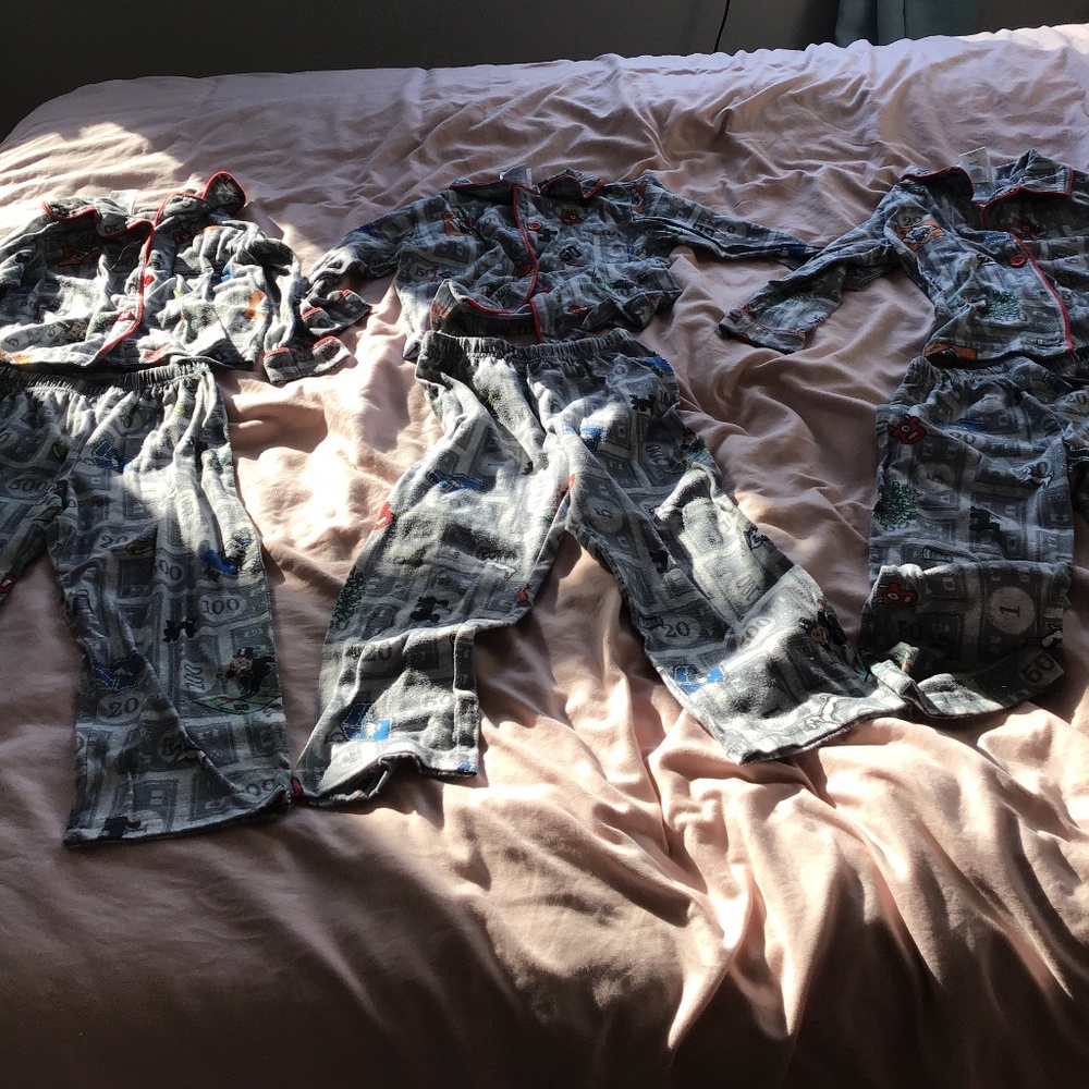 Three peace set pajamas